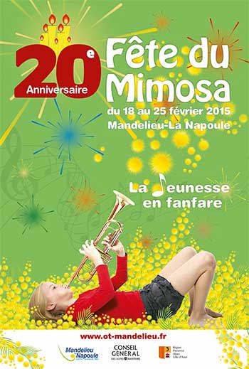 affiche fete mimosa 2015