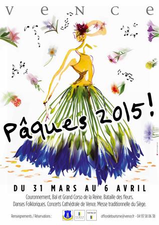 pâques 2015 vence
