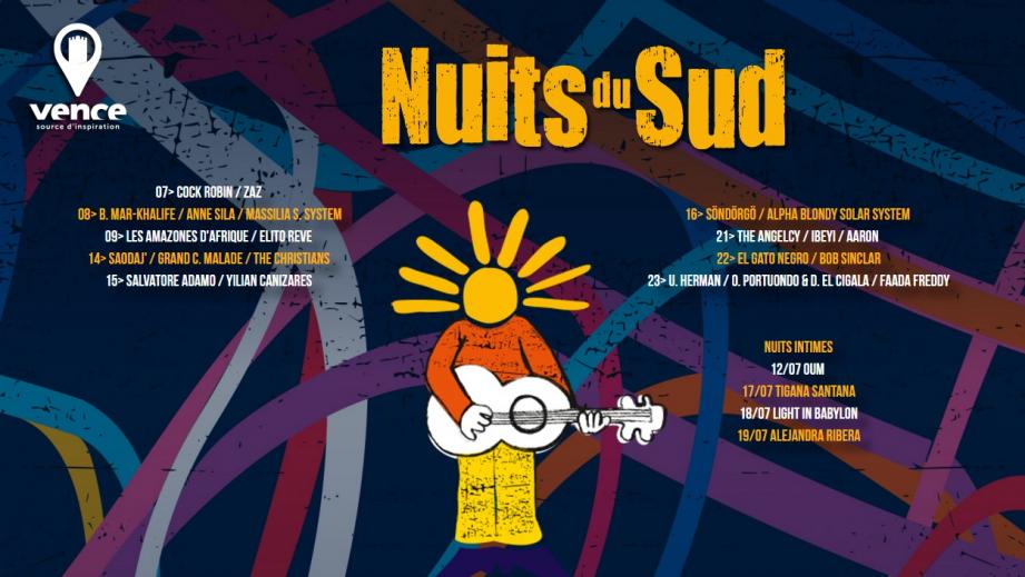 hotel vence et festival des nuits du sud